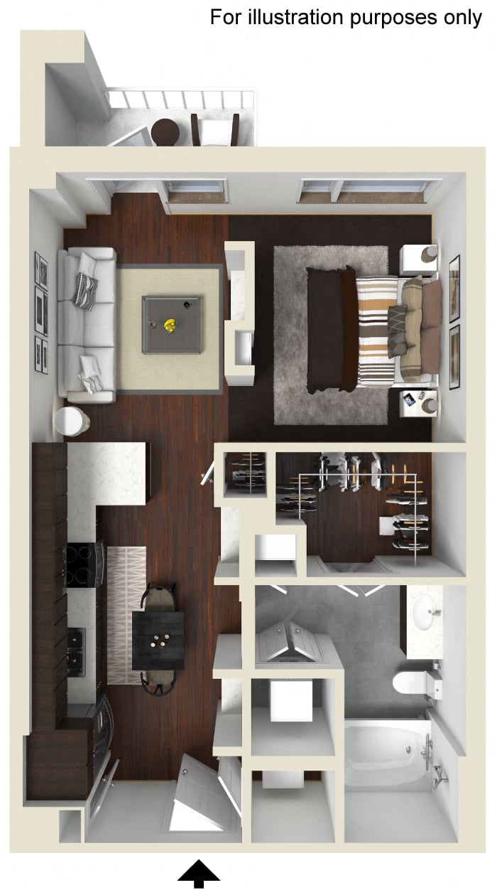 A1 floor plan